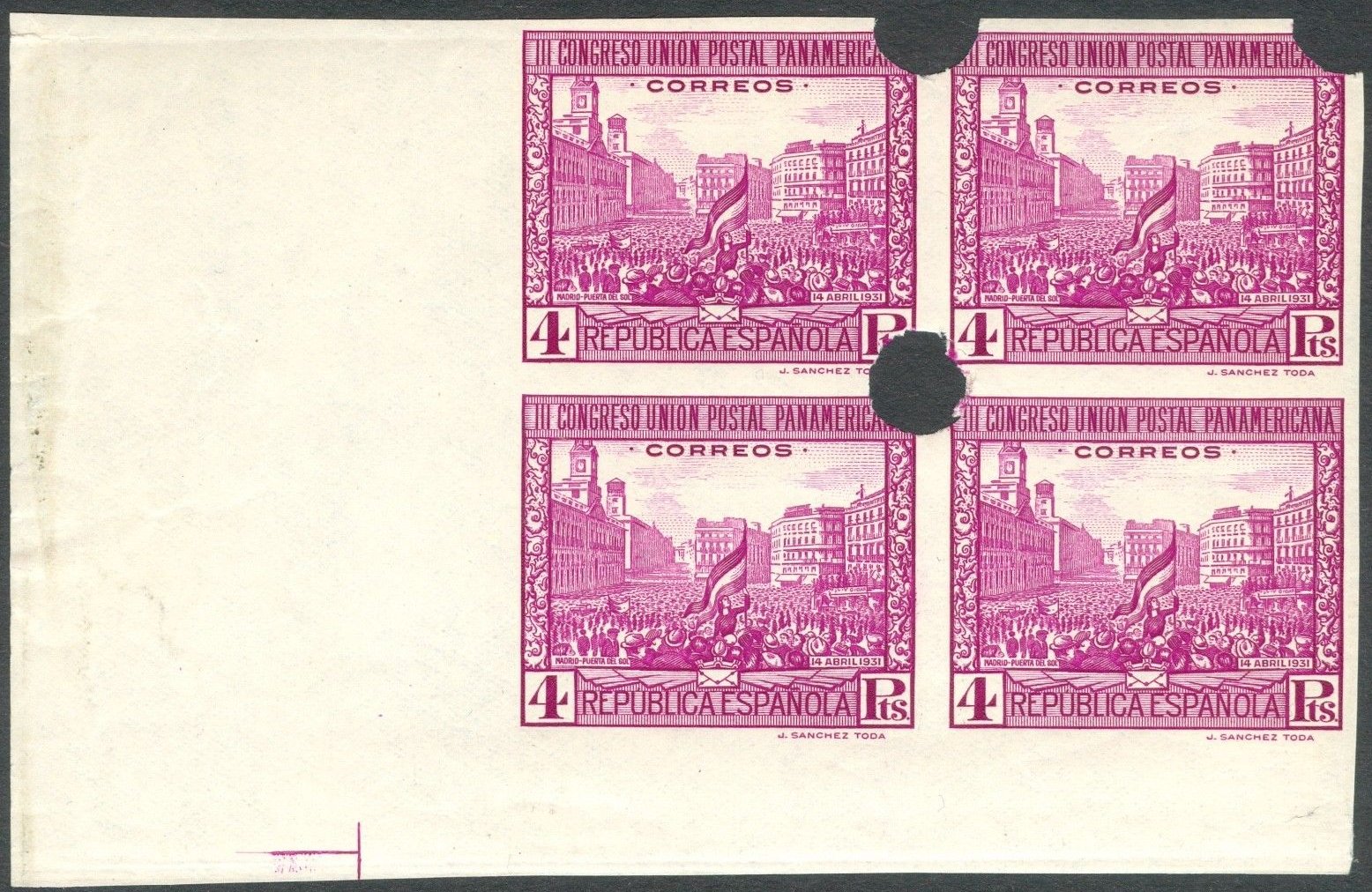1931 Postal Union Congress Spain
